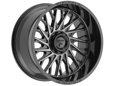 ブラックダイヤモンド フィッツロイ（ Fitzroy） Fittipaldi Off-Road Tinted Black FA08 Wheels | Havoc Offroad