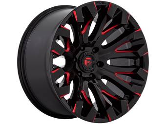 Fuel Black & Red Quake Wheel