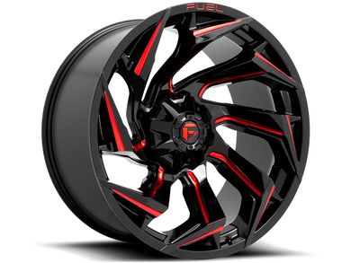Black & Red Reaction Wheels | Offroad