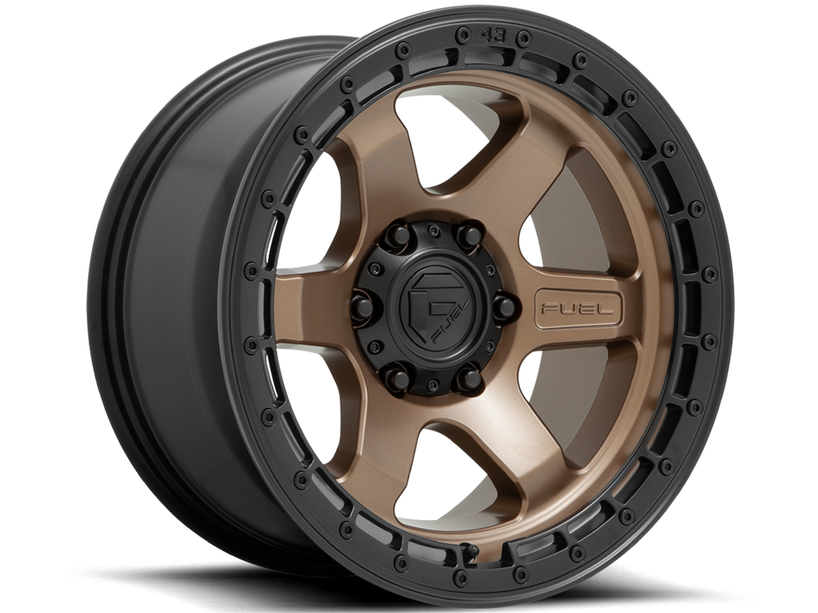 Fuel Bronze Block Wheel D75118908757 | Havoc Offroad