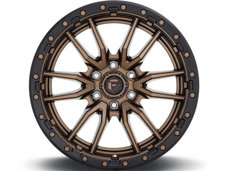 Fuel Bronze Rebel 6 Wheels Havoc Offroad