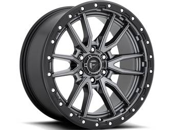 Fuel Grey Rebel 6 Wheels