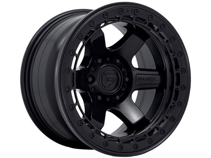 Fuel Matte Black Block Beadlock Wheels | Havoc Offroad