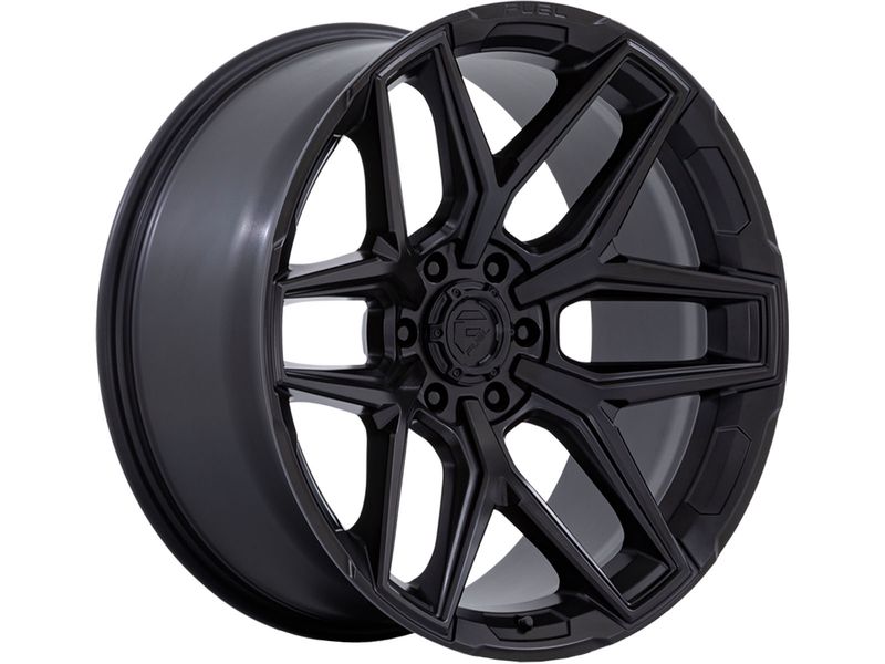 Fuel Matte Black Flux 6 Wheel FC854MX18906801 | Havoc Offroad