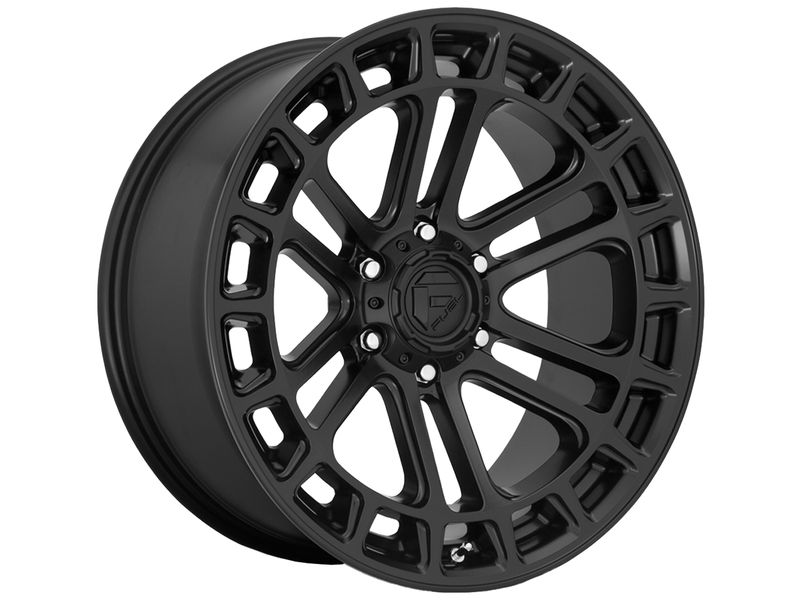 Fuel Matte Black Heater Wheels | Havoc Offroad