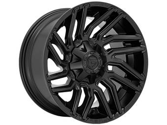 Fuel Matte Black Typhoon Wheels