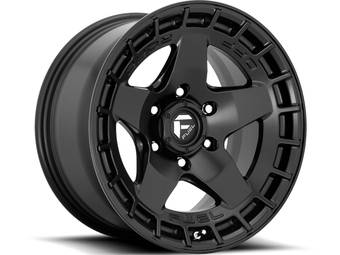 Fuel Matte Black Warp Wheels