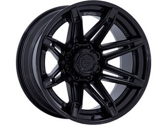 Fuel Matte & Gloss Black Brawl Wheel