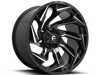 Fuel Milled Gloss Black Reaction Wheels