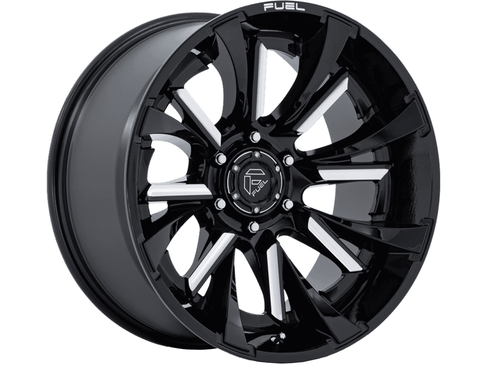 Fuel Milled Gloss Black Tantrum Wheels | Havoc Offroad