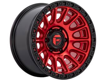 Fuel Red & Black Cycle Wheel