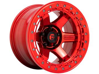 Fuel Red Block Beadlock Wheels