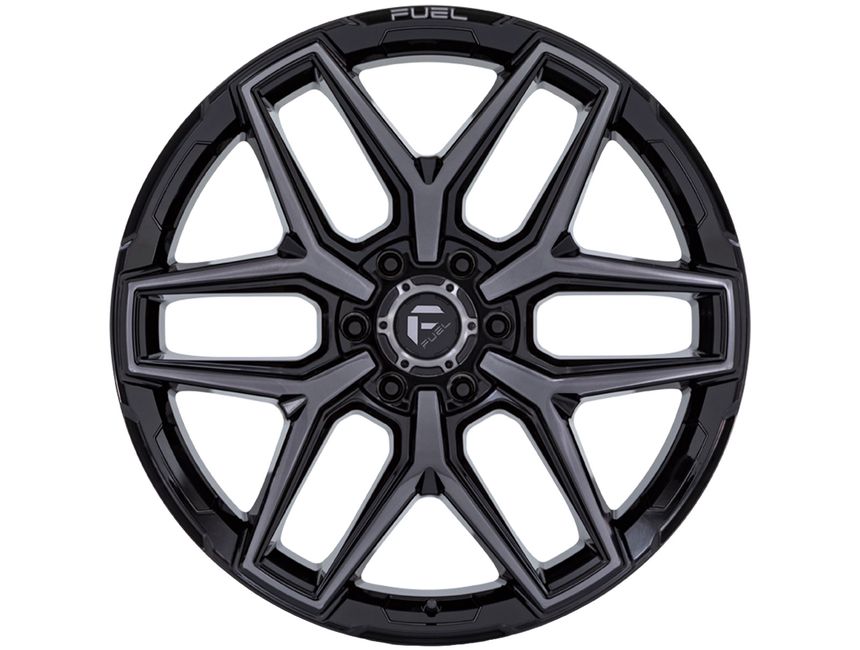 Fuel Tinted Black Flux Wheel FC854BT20906820 Havoc Offroad
