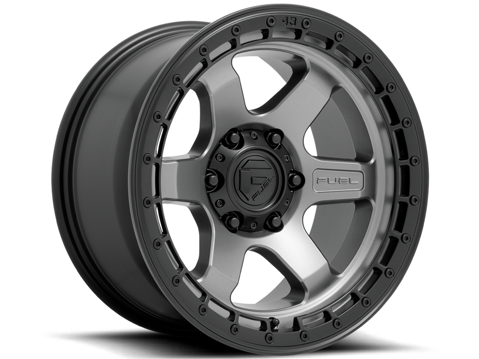レカルカ DREX FABULOUS A-DR Fuel Grey Block Wheel D75218908950 | Havoc Offroad