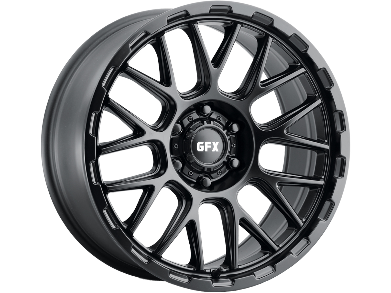 G-FX Matte Black TM7 Wheels | Havoc Offroad