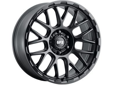 G-FX Matte Black TM7 Wheels | Havoc Offroad