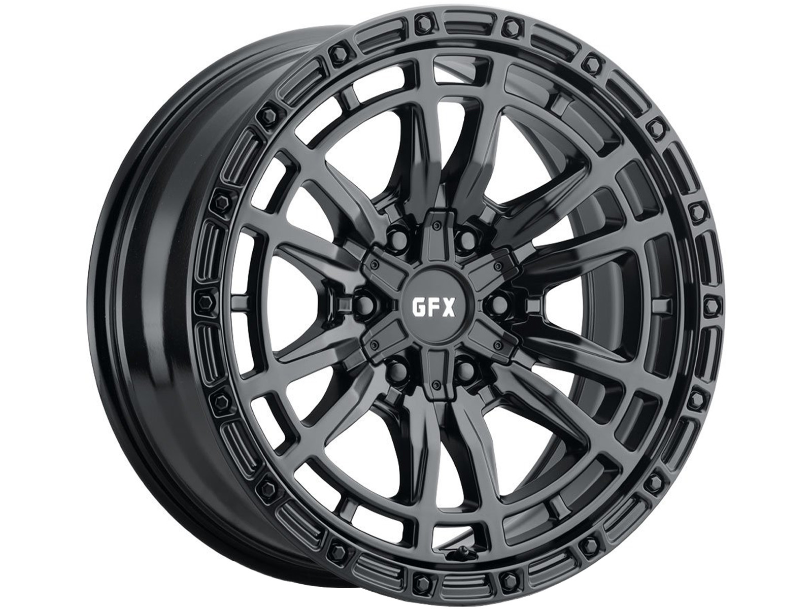G-FX Matte Black TR24 Wheels | Havoc Offroad