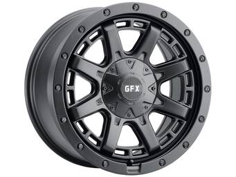 G-FX Matte Black TR27 Wheel