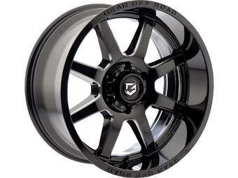 Gear Off-Road Milled Gloss Black Pivot Wheels