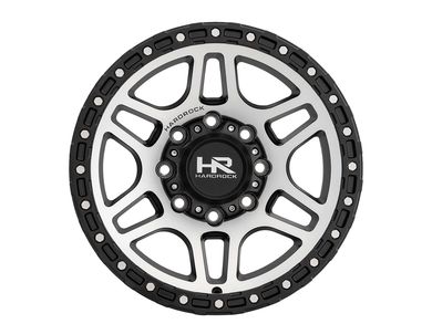 Hardrock Machined Matte Black H103 Wheels | Havoc Offroad