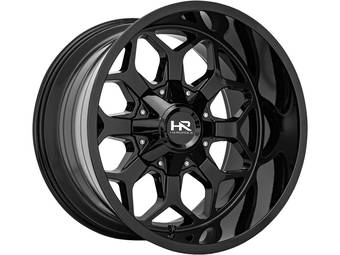 Hardrock Gloss Black Indestructible Wheels