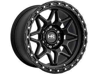 Hardrock Matte Black H105 Wheels