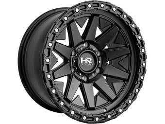 Hardrock Matte Black H106 Wheels