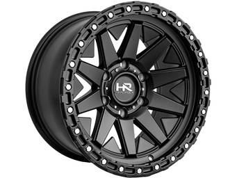 Hardrock Matte Black H106 Wheels
