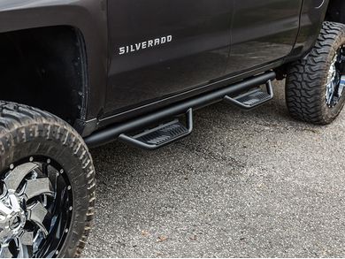 Havoc HS2 Black Hoop Steps 001103 | Havoc Offroad