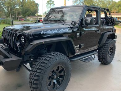 Havoc HS2 Black Hoop Steps 56-20004 | Havoc Offroad