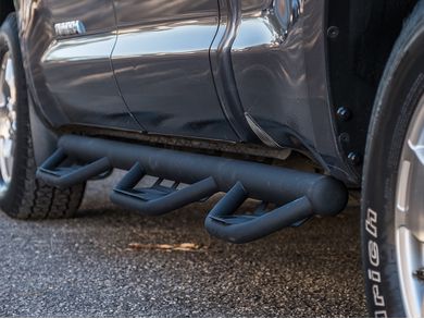Havoc HS3 Black Hoop Steps | Havoc Offroad