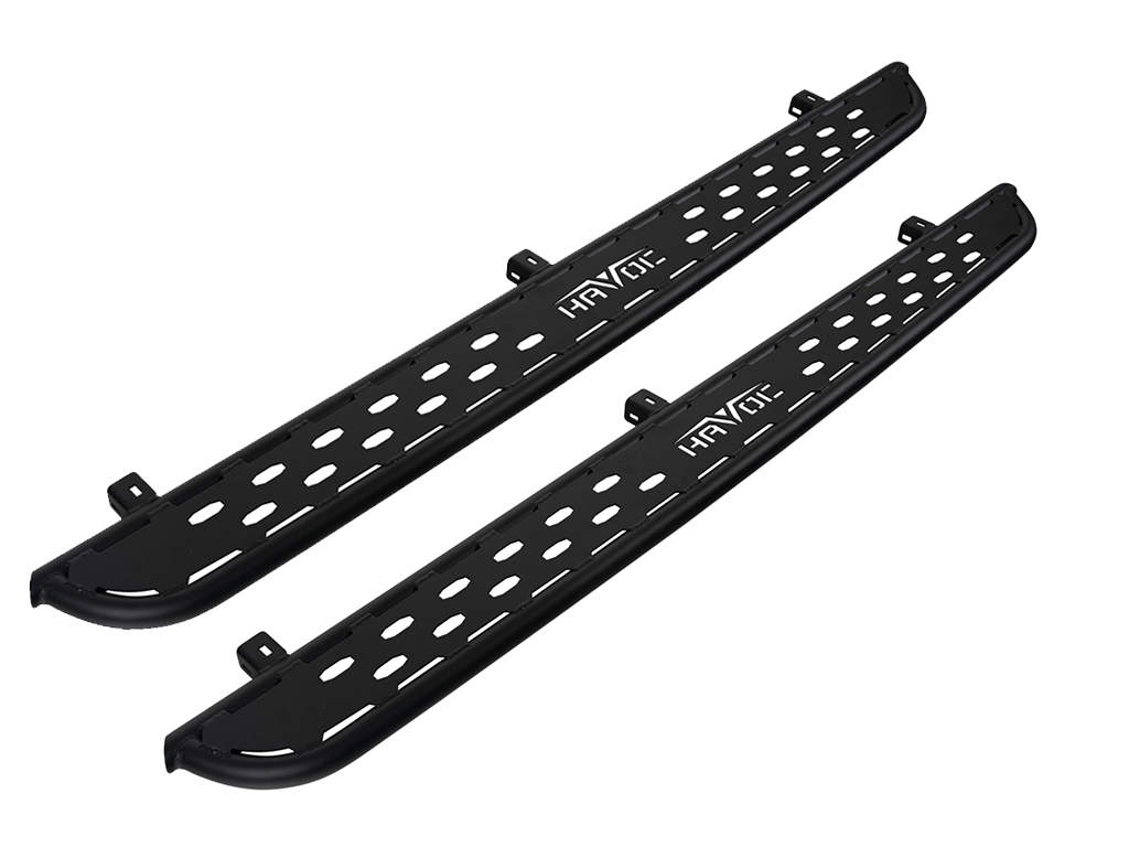Havoc HST Black Running Boards 7047 | Havoc Offroad