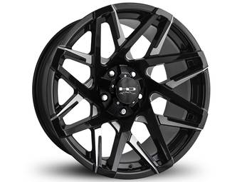 HD Off-Road Machined Gloss Black Canyon Wheels