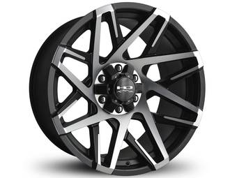 HD Off-Road Machined Matte Black Canyon Wheels