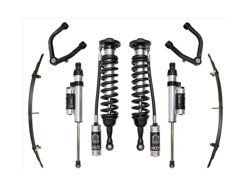 Icon 1 - 3 Adjustable Coilover Lift Kit ICO-K53026T | Havoc Offroad