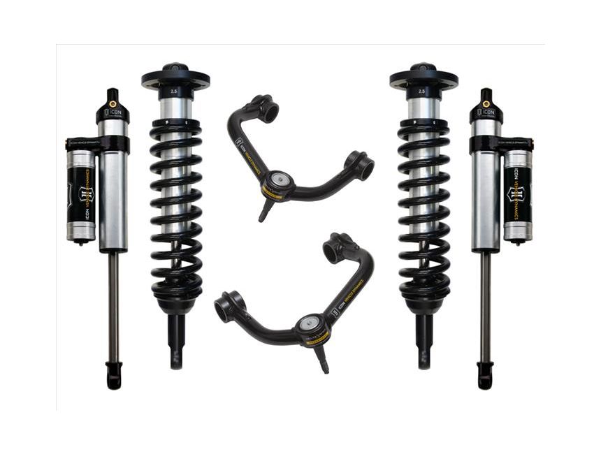 Icon 0 2.63 Adjustable Coilover Lift Kit ICOK93022T Havoc Offroad