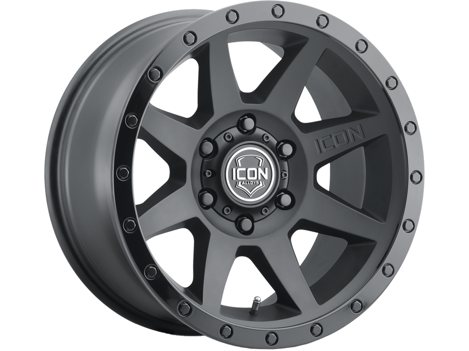 Icon Double Black Rebound Wheel 1818909060DB | Havoc Offroad
