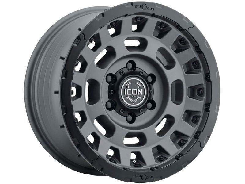 Icon Grey Hammer Pro Wheels | Havoc Offroad
