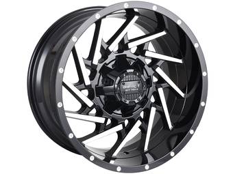 Impact Off-Road Machined Gloss Black 816 Wheels