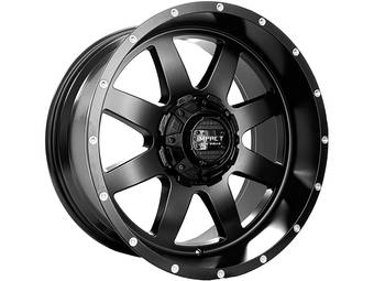 Impact Off-Road Matte Black 804 Wheels