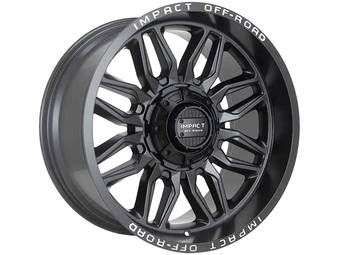 Impact Off-Road Matte Black 827 Wheels