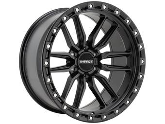 Impact Off-Road Matte Black 8810 Wheels