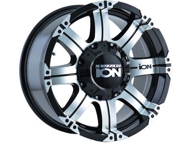 Ion Machined Gloss Black 187 Wheel 187-7952B18 | Havoc Offroad
