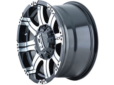 Ion Machined Gloss Black 187 Wheel 187-7952B18 | Havoc Offroad