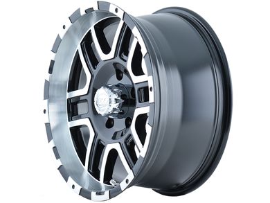 Ion Machined Matte Black 179 Wheels | Havoc Offroad