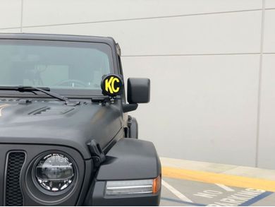 【A286】HENGTUAOTO Jeep JL カウルマウントライトキット KC HiLiTES Pro6 Gravity 6