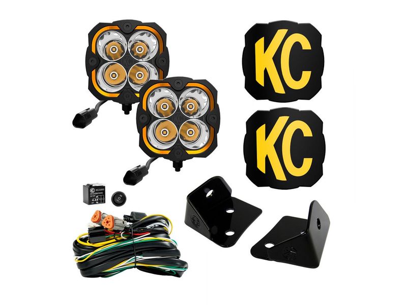 KC HiLiTES FLEX ERA 4 Custom Light Mounts | Havoc Offroad