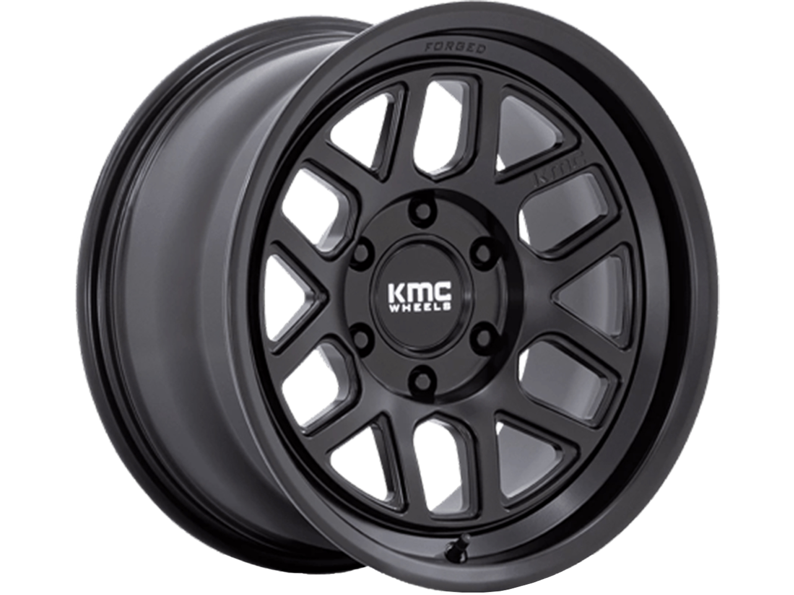 KMC Forged Matte Black KM446 Mesa Wheels | Havoc Offroad
