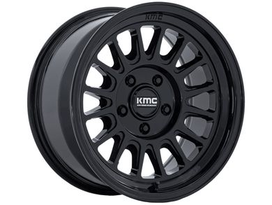 KMC Gloss Black KM733 Impact FFT Wheels | Havoc Offroad