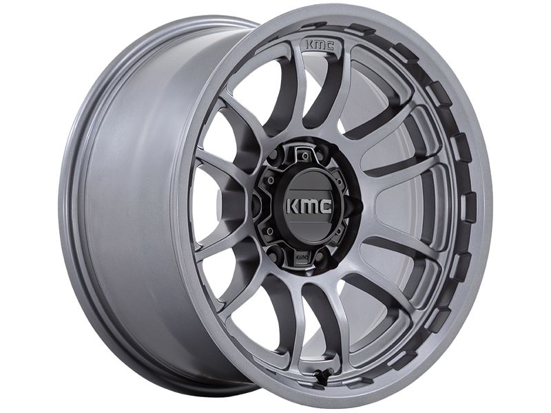 KMC Grey KM727 Wrath Wheels Havoc Offroad